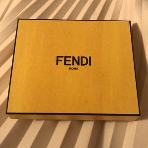 Fendi box with Dust Bag